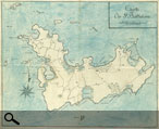 L'île de St Barthélemy - 1785